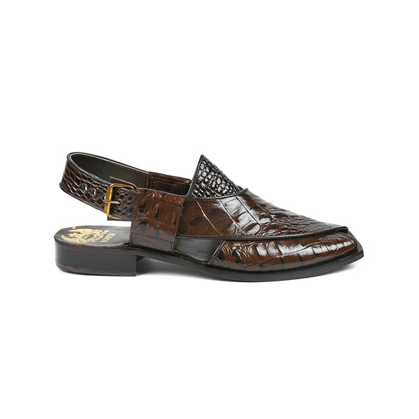 Croc Brown Peshawari