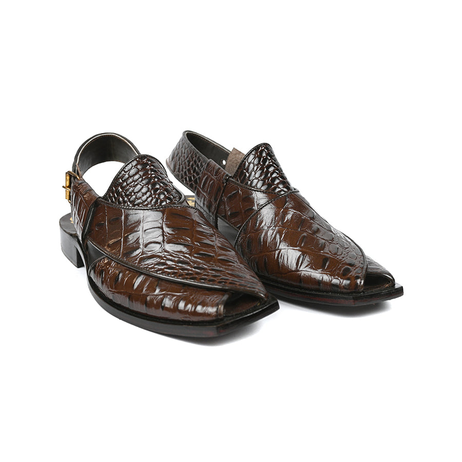 Croc Brown Peshawari