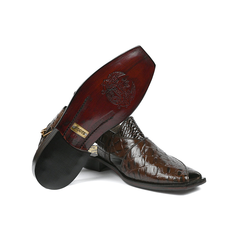 Croc Brown Peshawari