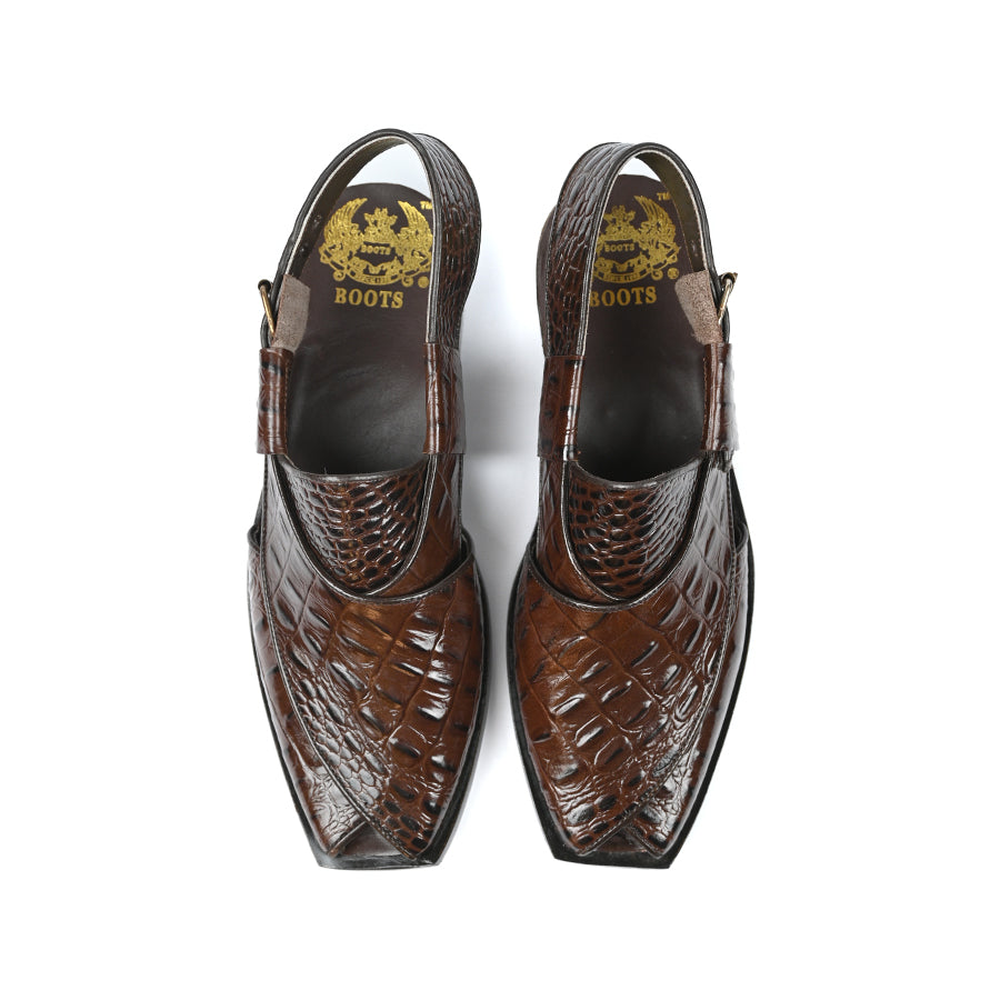Croc Brown Peshawari