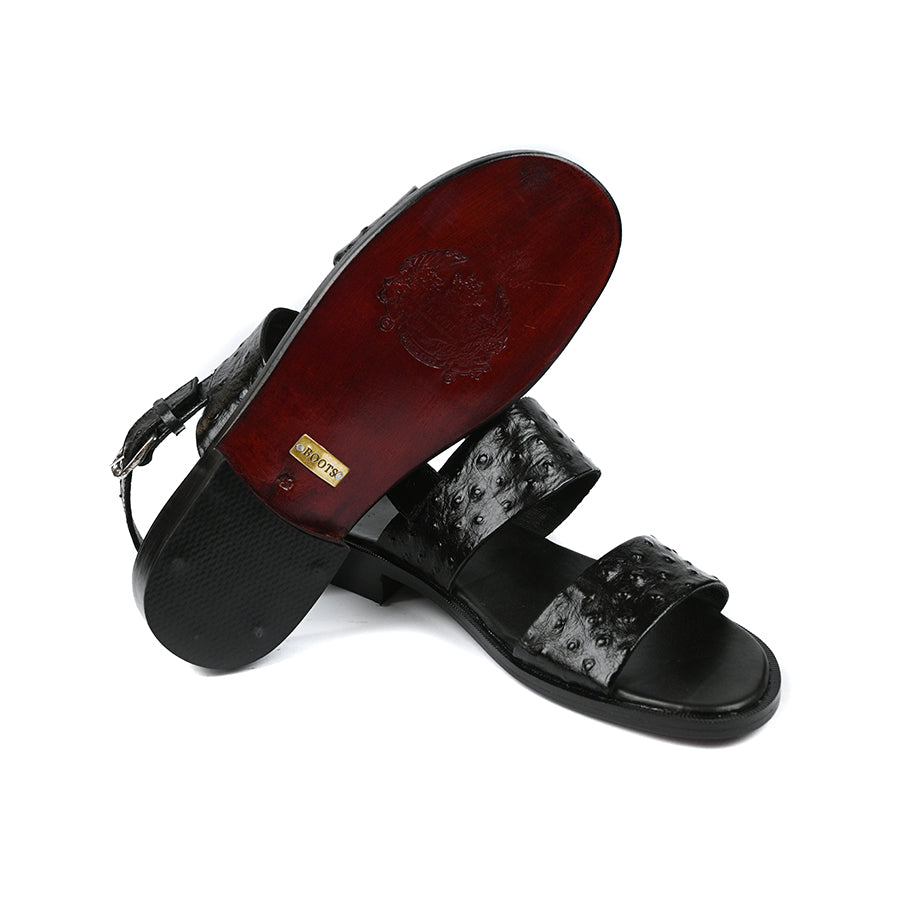 Ostrich Leather sandal